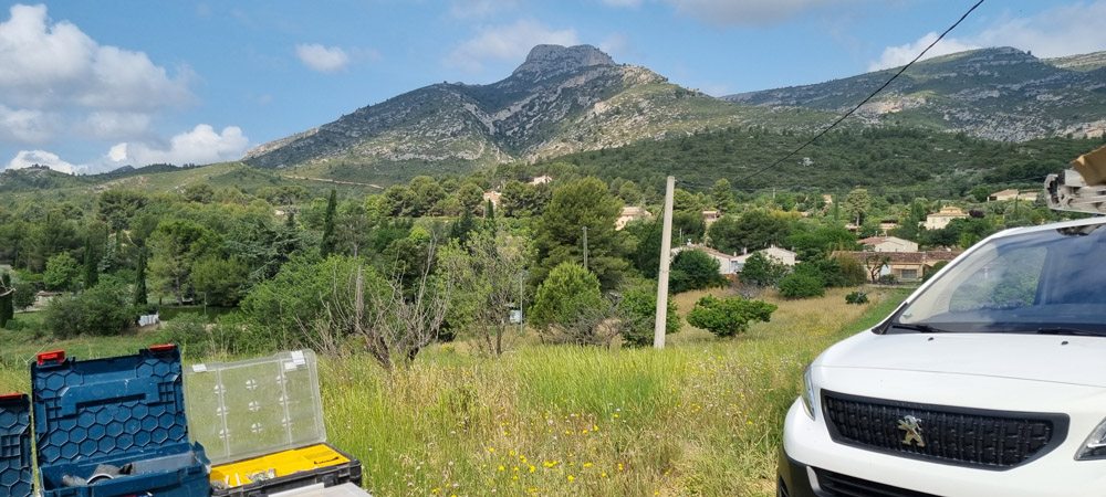 Borne de recharge IRVE Aubagne